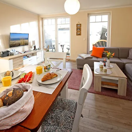 Apartment Exkl App Seestern, W-lan, 250 M Zum *