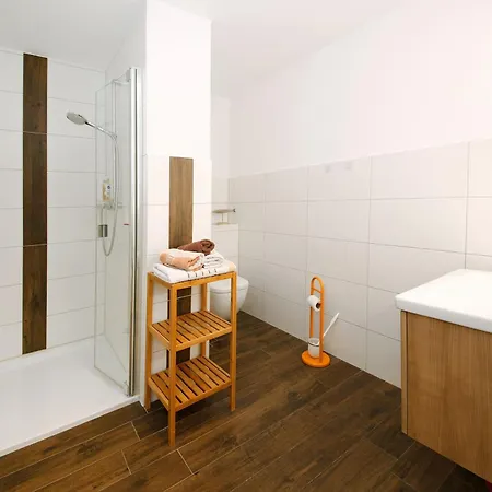 Seestern, Balkon, Nur 300 M 公寓 Börgerende-Rethwisch