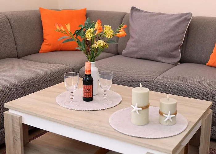 Seestern, Balkon, Nur 300 M Lejlighed Börgerende-Rethwisch